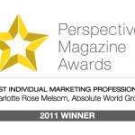 Perspective Magazine Awards Best Marketing Professional